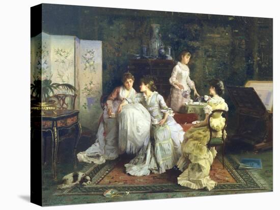 Afternoon Tea-Alexander Rossi-Stretched Canvas