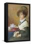 Afternoon Tea-Elizabeth S. Guinness-Framed Stretched Canvas
