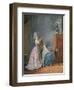 Afternoon Tea-Gabriel Jacques de Saint-Aubin-Framed Giclee Print