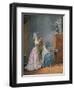 Afternoon Tea-Gabriel Jacques de Saint-Aubin-Framed Giclee Print