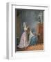 Afternoon Tea-Gabriel Jacques de Saint-Aubin-Framed Giclee Print