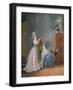 Afternoon Tea-Gabriel Jacques de Saint-Aubin-Framed Giclee Print