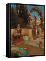 Afternoon Tea-Rudolphe Ernst-Framed Stretched Canvas