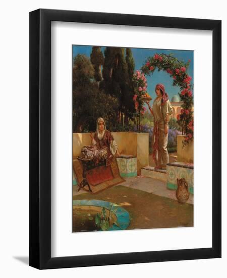 Afternoon Tea-Rudolphe Ernst-Framed Giclee Print