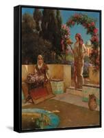 Afternoon Tea-Rudolphe Ernst-Framed Stretched Canvas