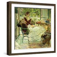 Afternoon Tea-Richard Edward Miller-Framed Giclee Print