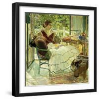 Afternoon Tea-Richard Edward Miller-Framed Giclee Print