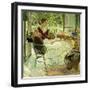 Afternoon Tea-Richard Edward Miller-Framed Giclee Print