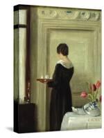 Afternoon Tea-Carl Holsoe-Stretched Canvas