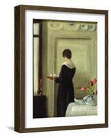 Afternoon Tea-Carl Holsoe-Framed Giclee Print