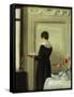 Afternoon Tea-Carl Holsoe-Framed Stretched Canvas