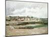 Afternoon, the Duquesne Basin at Dieppe, the Sea-Bed, 1902-Eugène Boudin-Mounted Giclee Print