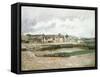 Afternoon, the Duquesne Basin at Dieppe, the Sea-Bed, 1902-Eugène Boudin-Framed Stretched Canvas