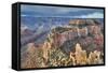 Afternoon Thunder Shower, from Cape Royal Point, North Rim-Richard Maschmeyer-Framed Stretched Canvas