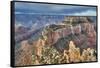 Afternoon Thunder Shower, from Cape Royal Point, North Rim-Richard Maschmeyer-Framed Stretched Canvas