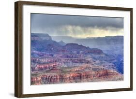 Afternoon Thunderstorm, South Rim, Grand Canyon National Park, UNESCO World Heritage Site, Arizona-Richard Maschmeyer-Framed Photographic Print