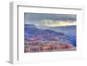 Afternoon Thunderstorm, South Rim, Grand Canyon National Park, UNESCO World Heritage Site, Arizona-Richard Maschmeyer-Framed Photographic Print