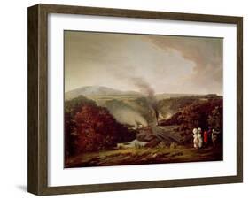 Afternoon View of Coalbrookdale, 1777-William Williams-Framed Giclee Print