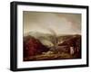 Afternoon View of Coalbrookdale, 1777-William Williams-Framed Giclee Print