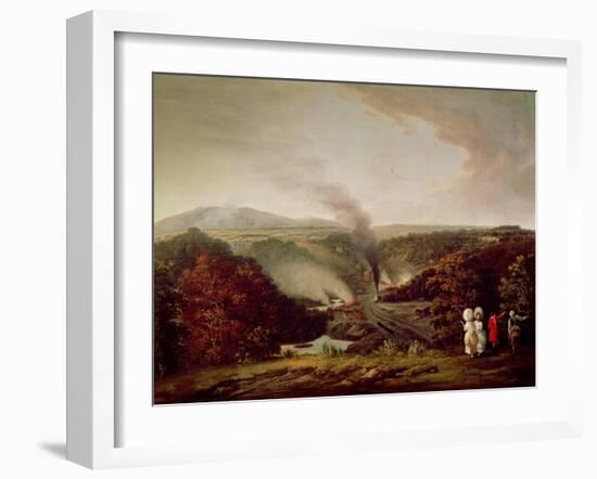 Afternoon View of Coalbrookdale, 1777-William Williams-Framed Giclee Print