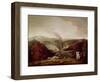 Afternoon View of Coalbrookdale, 1777-William Williams-Framed Giclee Print