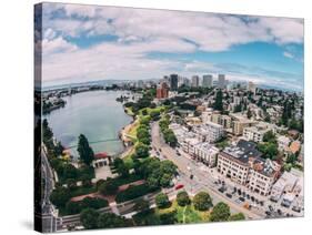 Afternoon View Over Lake Merritt, Oakland California-Vincent James-Stretched Canvas