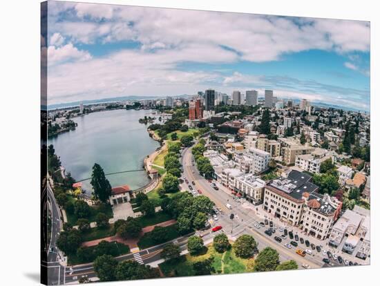 Afternoon View Over Lake Merritt, Oakland California-Vincent James-Stretched Canvas