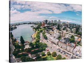 Afternoon View Over Lake Merritt, Oakland California-Vincent James-Stretched Canvas