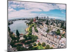 Afternoon View Over Lake Merritt, Oakland California-Vincent James-Mounted Premium Photographic Print