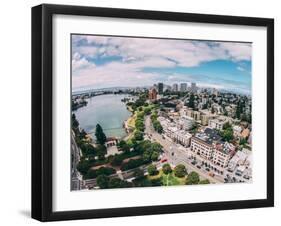 Afternoon View Over Lake Merritt, Oakland California-Vincent James-Framed Photographic Print