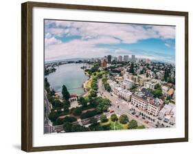 Afternoon View Over Lake Merritt, Oakland California-Vincent James-Framed Photographic Print