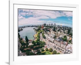 Afternoon View Over Lake Merritt, Oakland California-Vincent James-Framed Photographic Print