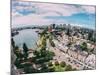 Afternoon View Over Lake Merritt, Oakland California-Vincent James-Mounted Photographic Print