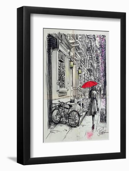 Afternoon Walk-Loui Jover-Framed Art Print