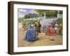 Afternoon Walk-Henri Victor Lesur-Framed Giclee Print