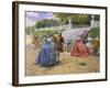 Afternoon Walk-Henri Victor Lesur-Framed Giclee Print