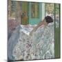 Afternoon - Yellow Room-Frederick Carl Frieseke-Mounted Art Print