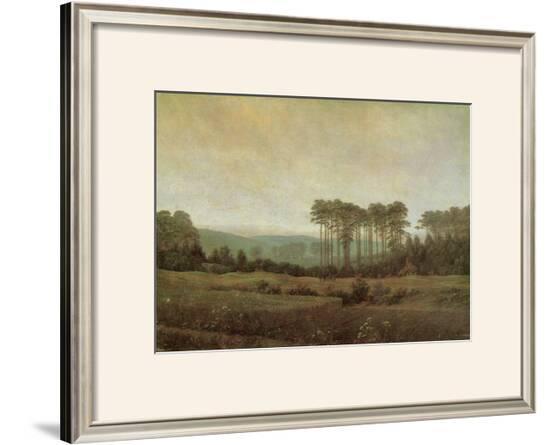 Afternoon-Caspar David Friedrich-Framed Giclee Print