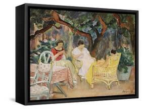 Afternoon-Henri Lebasque-Framed Stretched Canvas