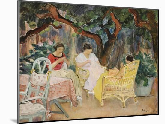 Afternoon-Henri Lebasque-Mounted Giclee Print