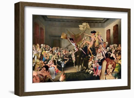 Afterparty-Barry Kite-Framed Premium Giclee Print