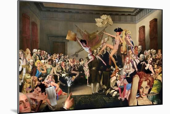 Afterparty-Barry Kite-Mounted Art Print