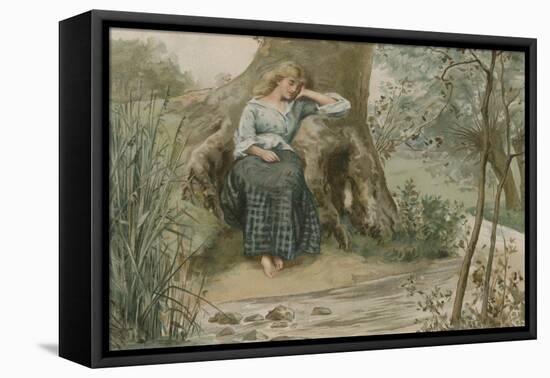 Afton Water-Henry Marriott Paget-Framed Stretched Canvas