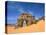 Afzgar Arch, Akakus, Sahara Desert, Fezzan, Libya, North Africa, Africa-Sergio Pitamitz-Stretched Canvas