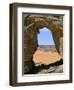 Afzgar Arch, Akakus, Sahara Desert, Fezzan, Libya, North Africa, Africa-Sergio Pitamitz-Framed Photographic Print