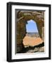 Afzgar Arch, Akakus, Sahara Desert, Fezzan, Libya, North Africa, Africa-Sergio Pitamitz-Framed Photographic Print