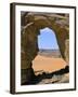 Afzgar Arch, Akakus, Sahara Desert, Fezzan, Libya, North Africa, Africa-Sergio Pitamitz-Framed Photographic Print