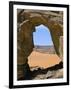 Afzgar Arch, Akakus, Sahara Desert, Fezzan, Libya, North Africa, Africa-Sergio Pitamitz-Framed Photographic Print