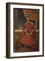 Aga Muhammad Khan Qajar, C.1820-Persian School-Framed Giclee Print