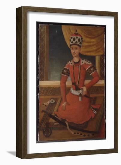 Aga Muhammad Khan Qajar, C.1820-Persian School-Framed Giclee Print